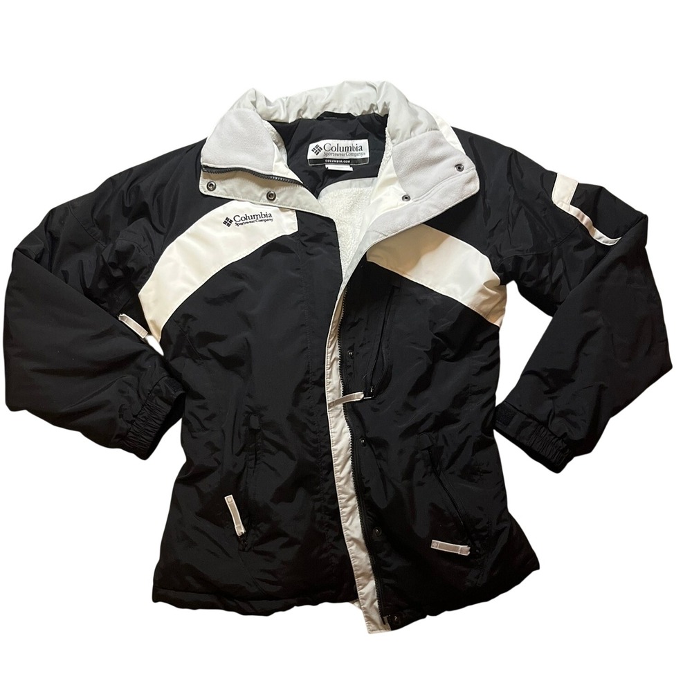 Columbia Sportswear Womens Size L Colorblock Fleece Lined Ski Jacket Gorpcore